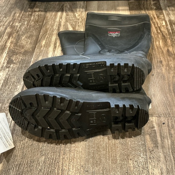 Tingley Men's Black Waterproof Boots Size 11 - Picture 5 of 7